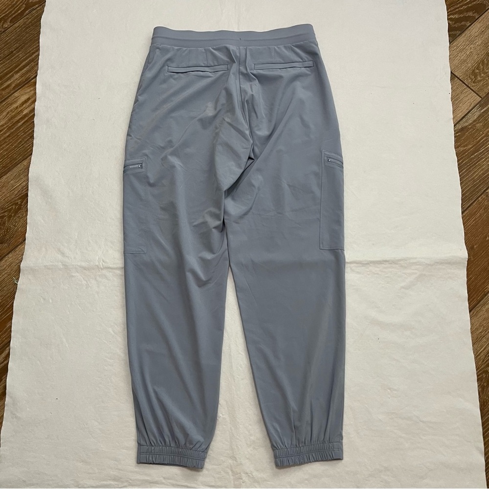 Athleta Go Far Travel Pants Blue Joggers - Picture 6 of 9